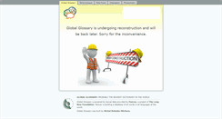 Desktop Screenshot of globalglossary.org