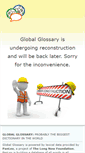 Mobile Screenshot of globalglossary.org